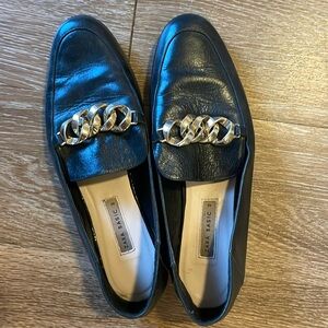 Zara Black Loafers